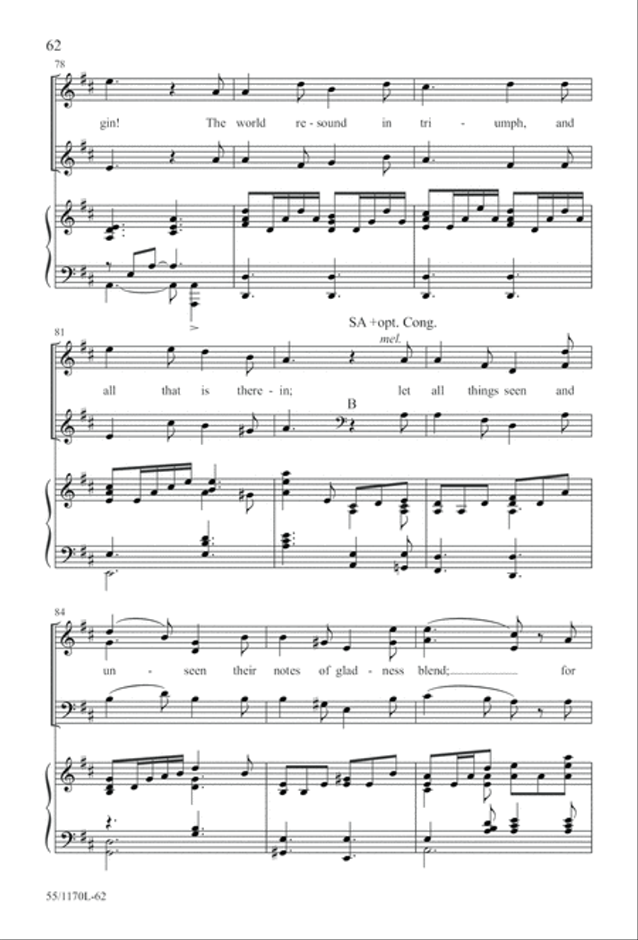 Witness 3-Part scores gallery preview page 63
