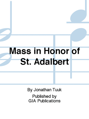 Book cover for Mass in Honor of St. Adalbert