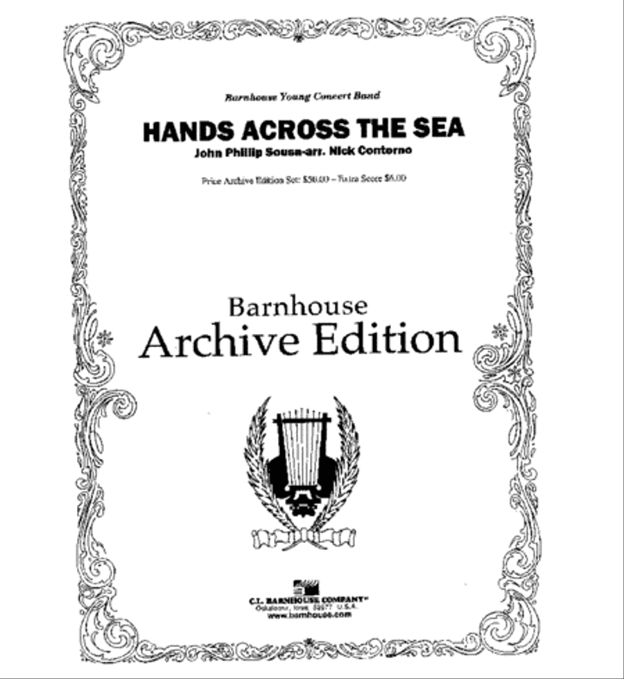 Hands Across the Sea Concert Band scores gallery preview page 2