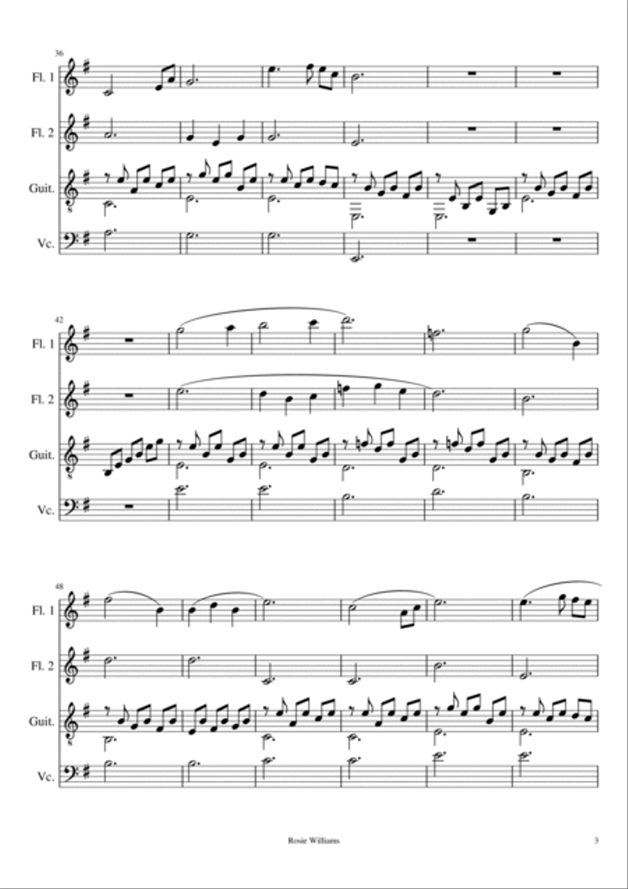 Winter Wonderland Small Ensemble scores gallery preview page 4