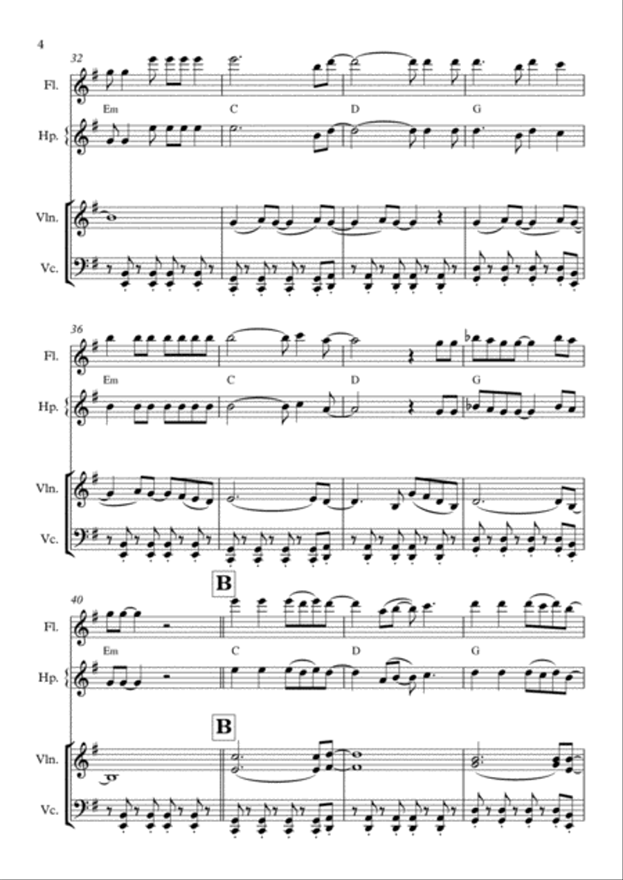 Viva La Vida Small Ensemble scores gallery preview page 5