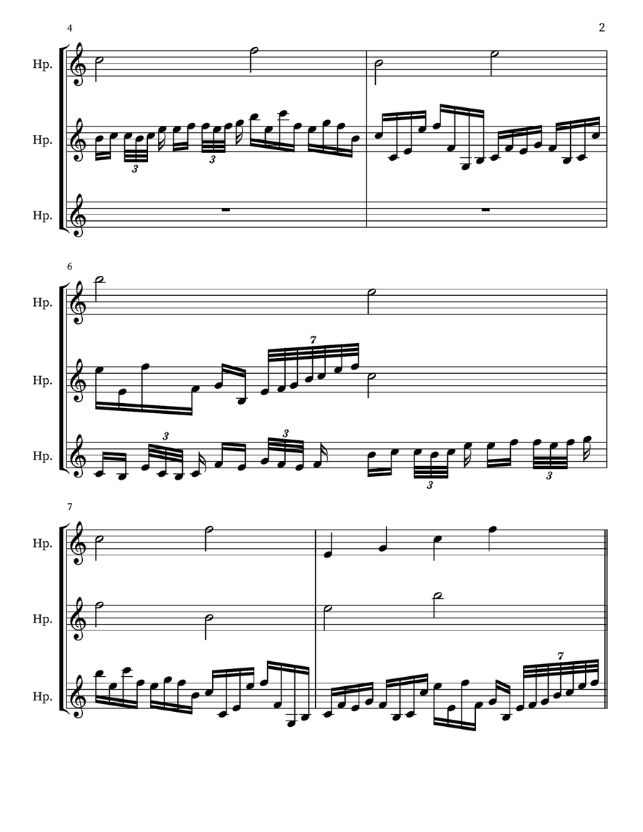 Z 219 for 3 Harps Harmonica scores gallery preview page 2