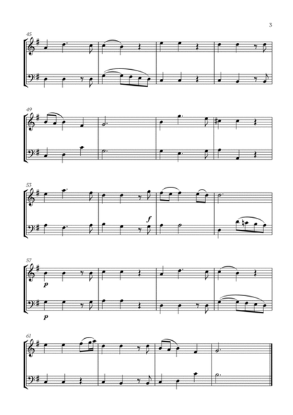 Haendel - Lascia ch’io pianga for Violin and Bassoon image number null