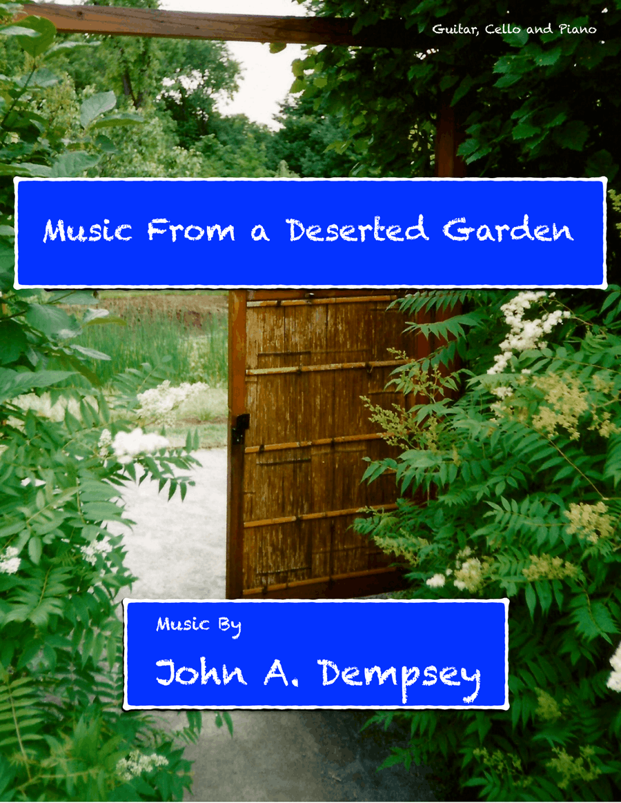 Music From a Deserted Garden (Trio for Guitar, Cello and Piano) Small Ensemble scores gallery preview page 1