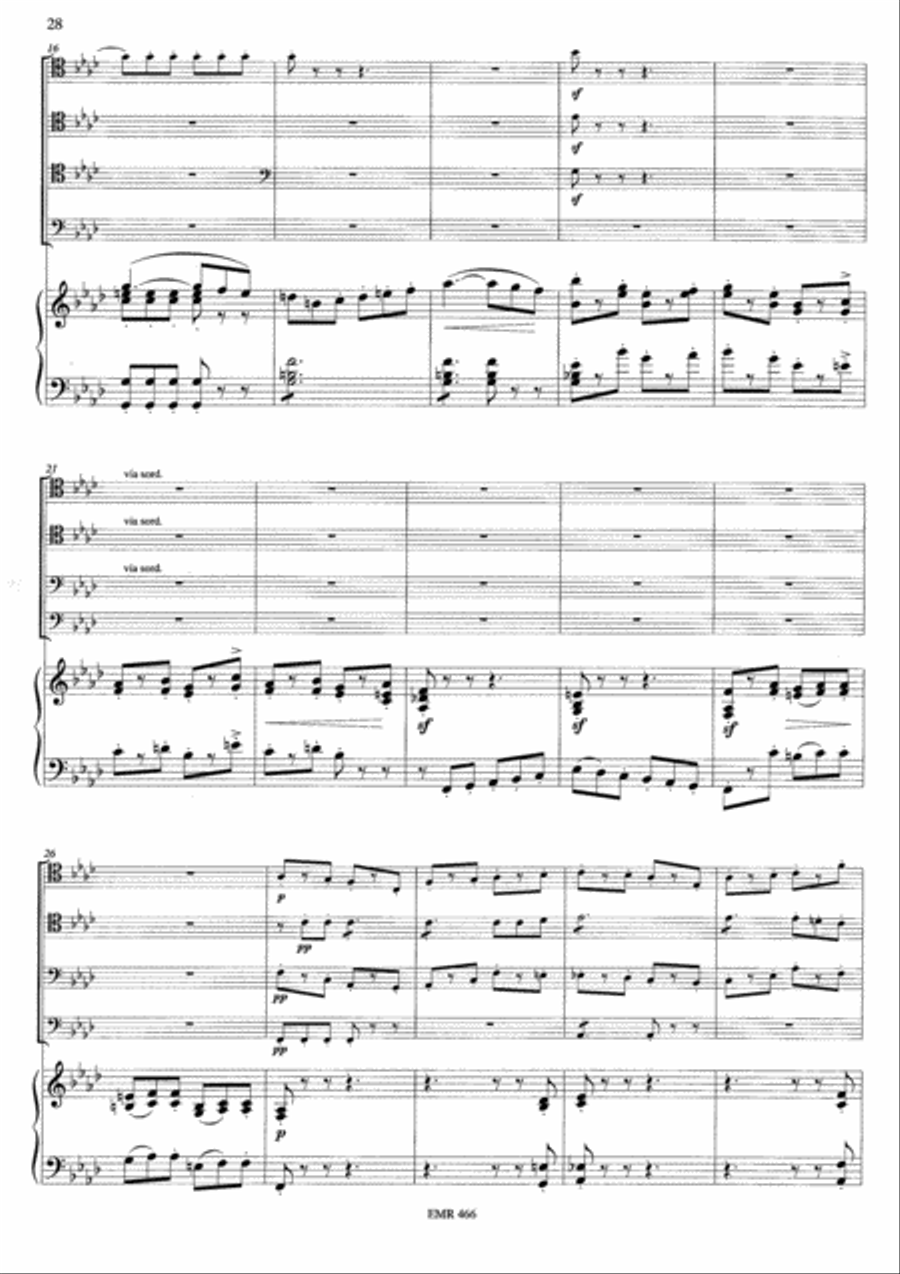 Concertino Op. 115 by Jan Koetsier Trombone Quartet - Sheet Music page 14