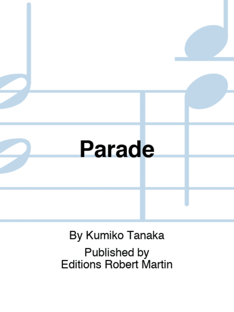 Parade Concert Band scores gallery preview page 1