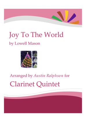 Book cover for Joy To the World - clarinet quintet
