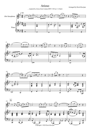 Arioso (alto sax & piano) - EASY