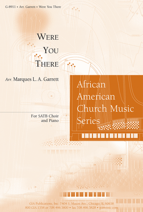 Book cover for Were You There - SATB edition