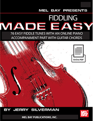 Book cover for Fiddling Made Easy-76 Easy Fiddle Tunes