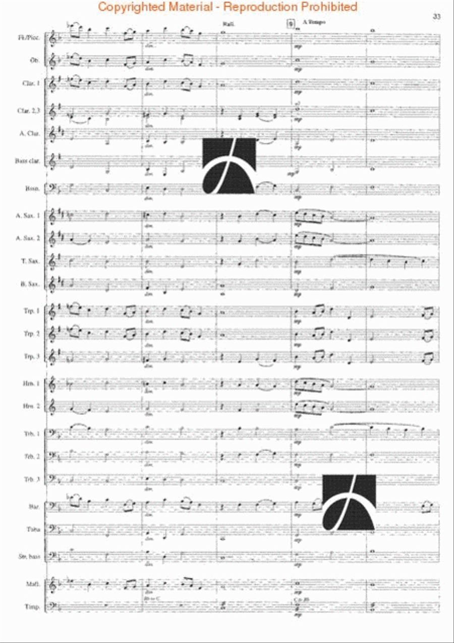 Tone Studies for Band Tone Studies for Band Concert Band scores gallery preview page 28