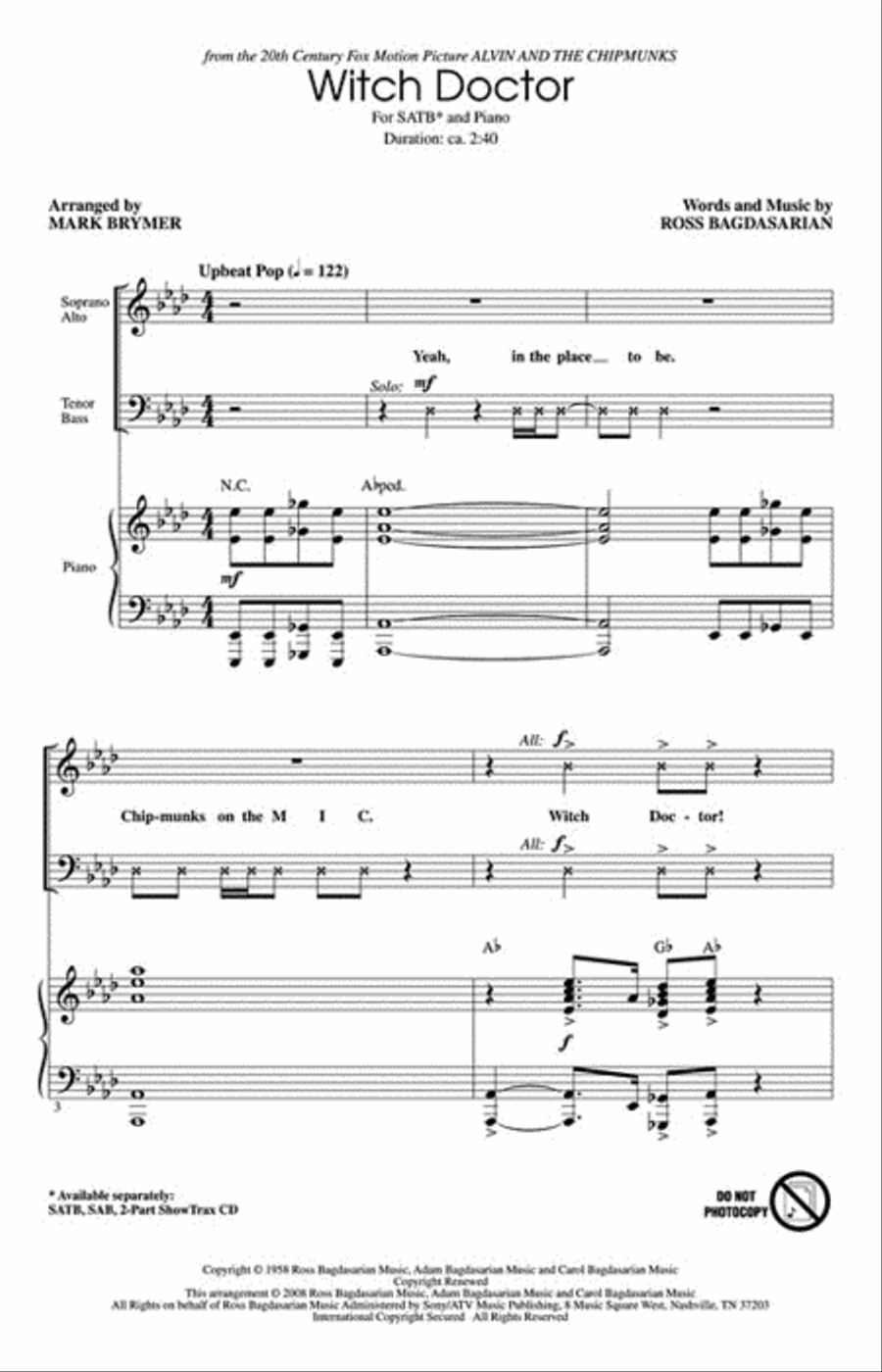 <br>Sheet music extract