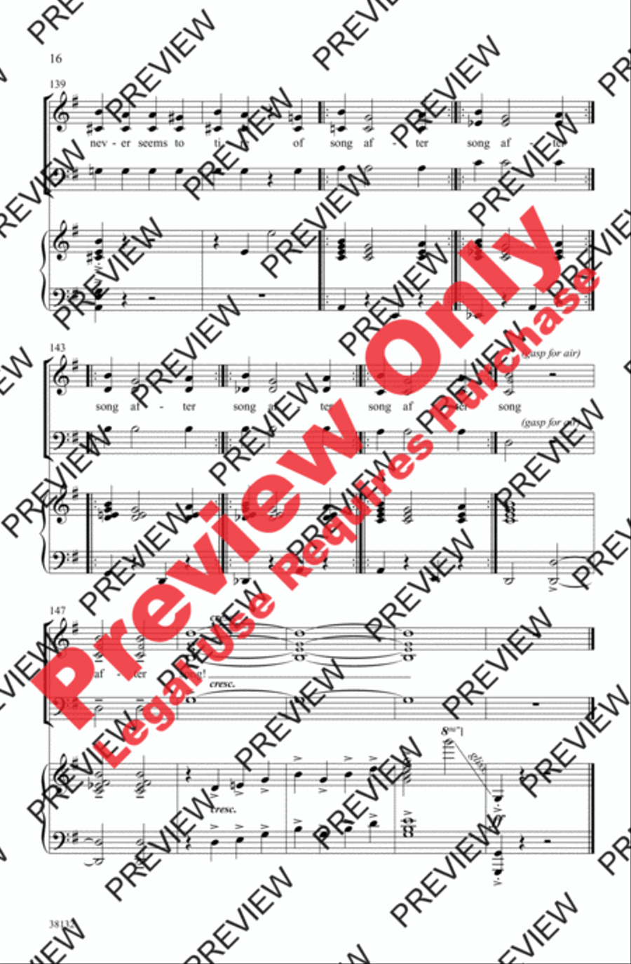 Give Me a Choral Medley! Give Me a Choral Medley! 3-Part scores gallery preview page 16