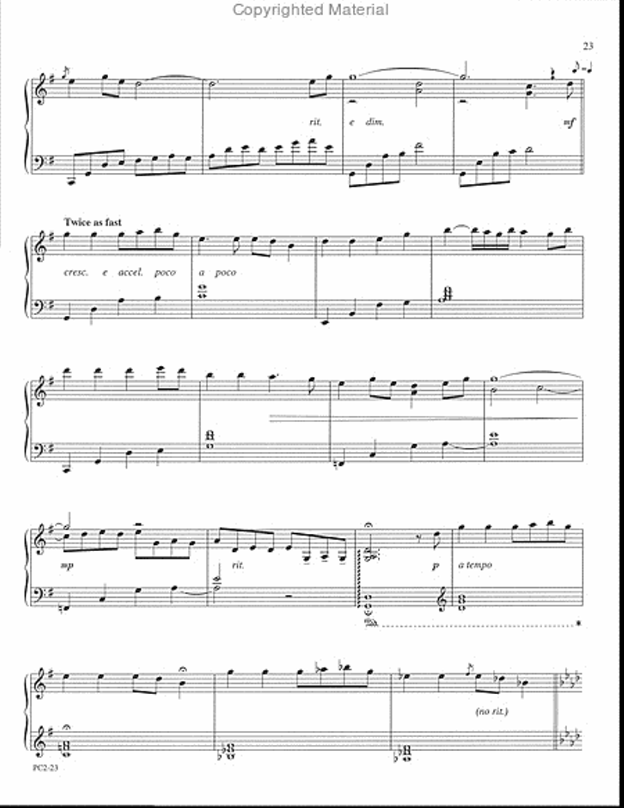 Portraits of Praise Portraits of Praise Piano Solo scores gallery preview page 8