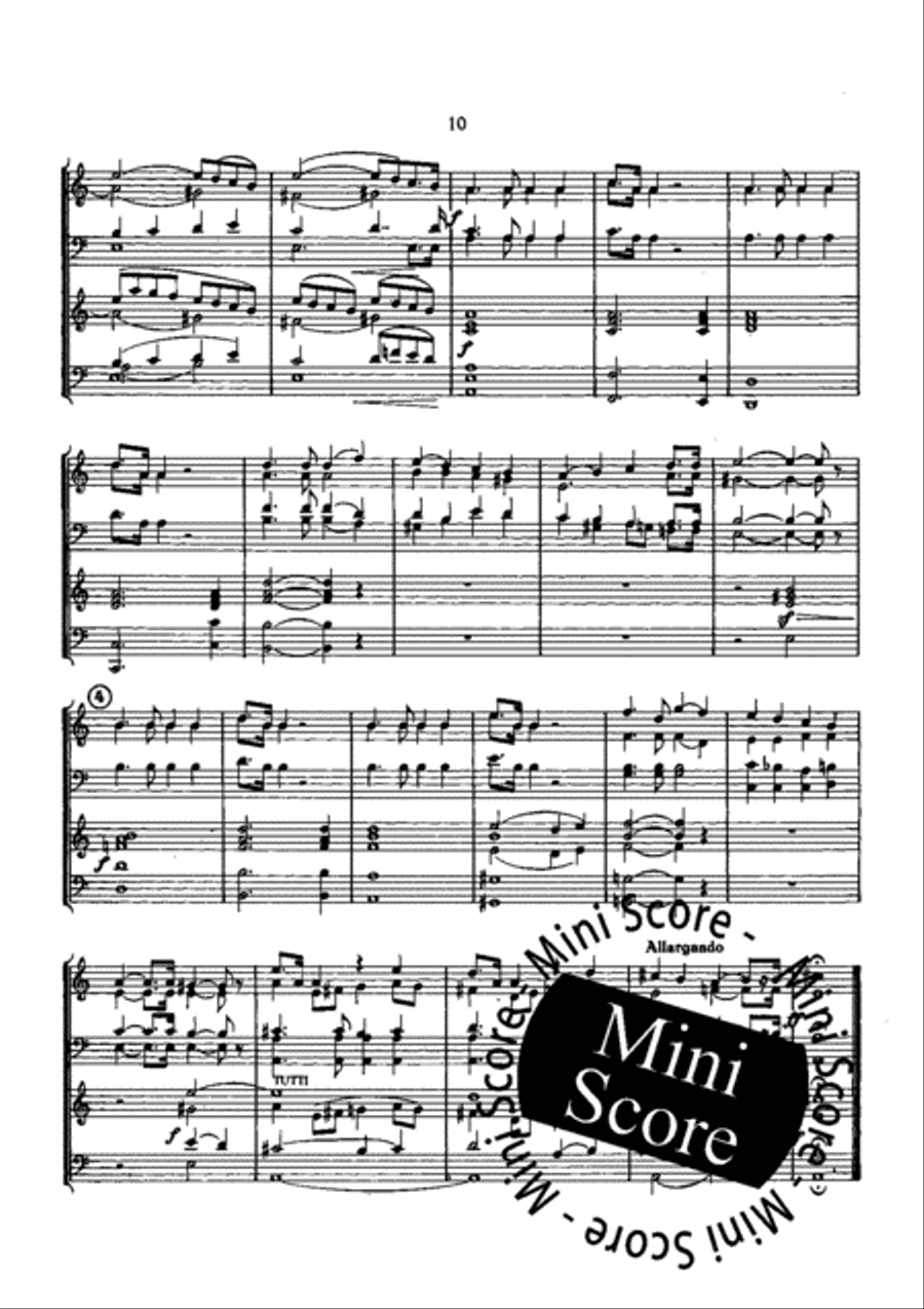 Trois Pieces Breves Concert Band scores gallery preview page 17