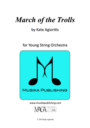 Book cover for March of the Trolls - String Orchestra