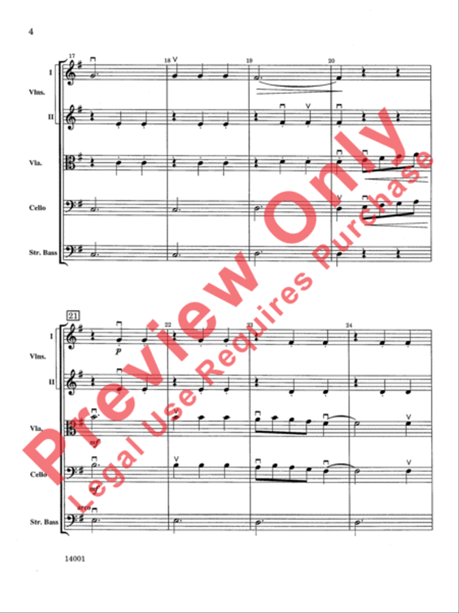 El Toro String Orchestra scores gallery preview page 5