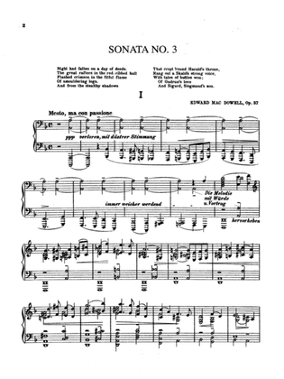 Book cover for MacDowell: Sonata No. 3, Op. 57