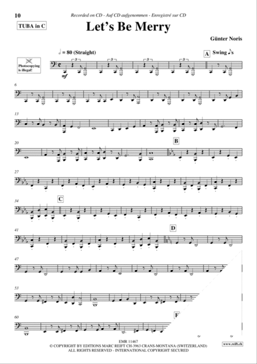 Play The Tuba With The Ballroom Dance Orchestra Vol. 7 Tuba scores gallery preview page 8