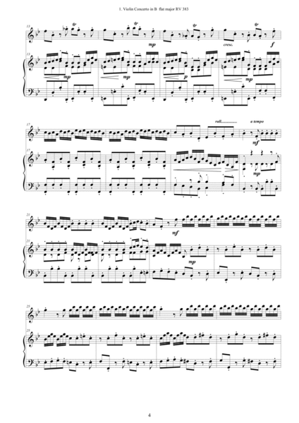 Vivaldi - La Stravaganza Op.4 - 12 Concertos for Violin and Piano