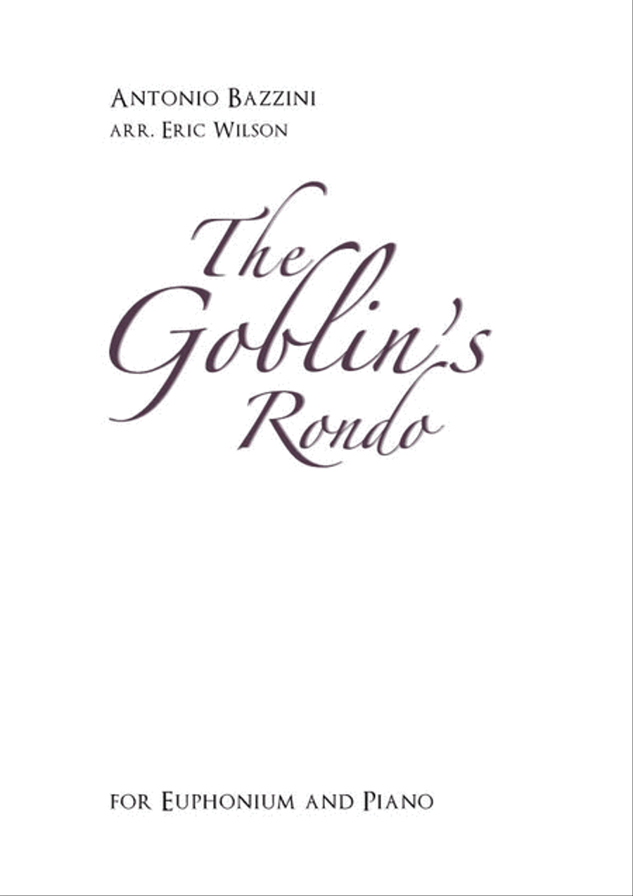 The Goblin's Rondo The Goblin's Rondo Euphonium scores gallery preview page 1