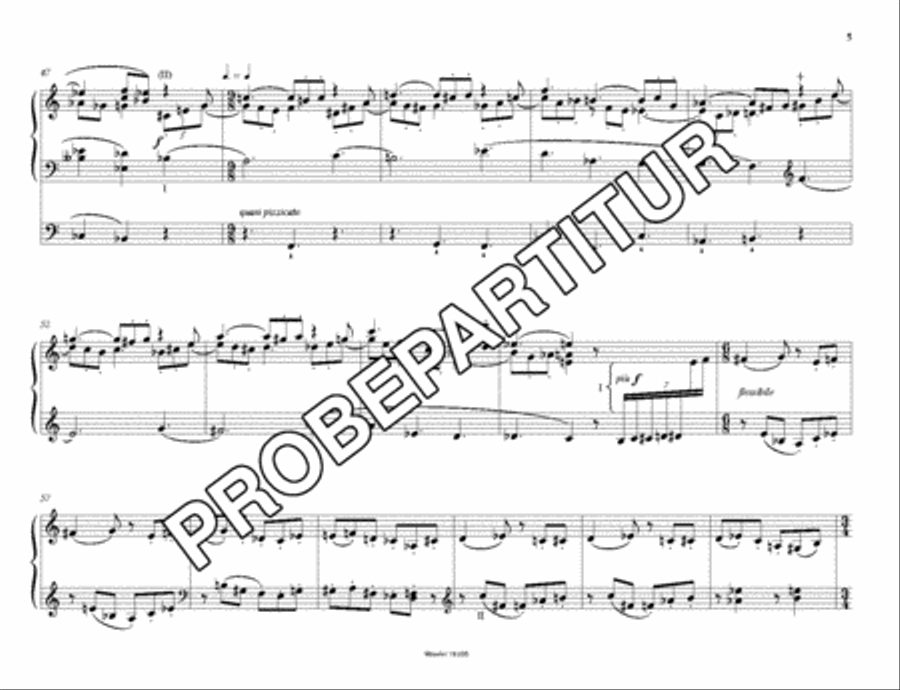 Introduktion, Passacaglia und Fuge uber B-A-C-H op. 150 Organ scores gallery preview page 6