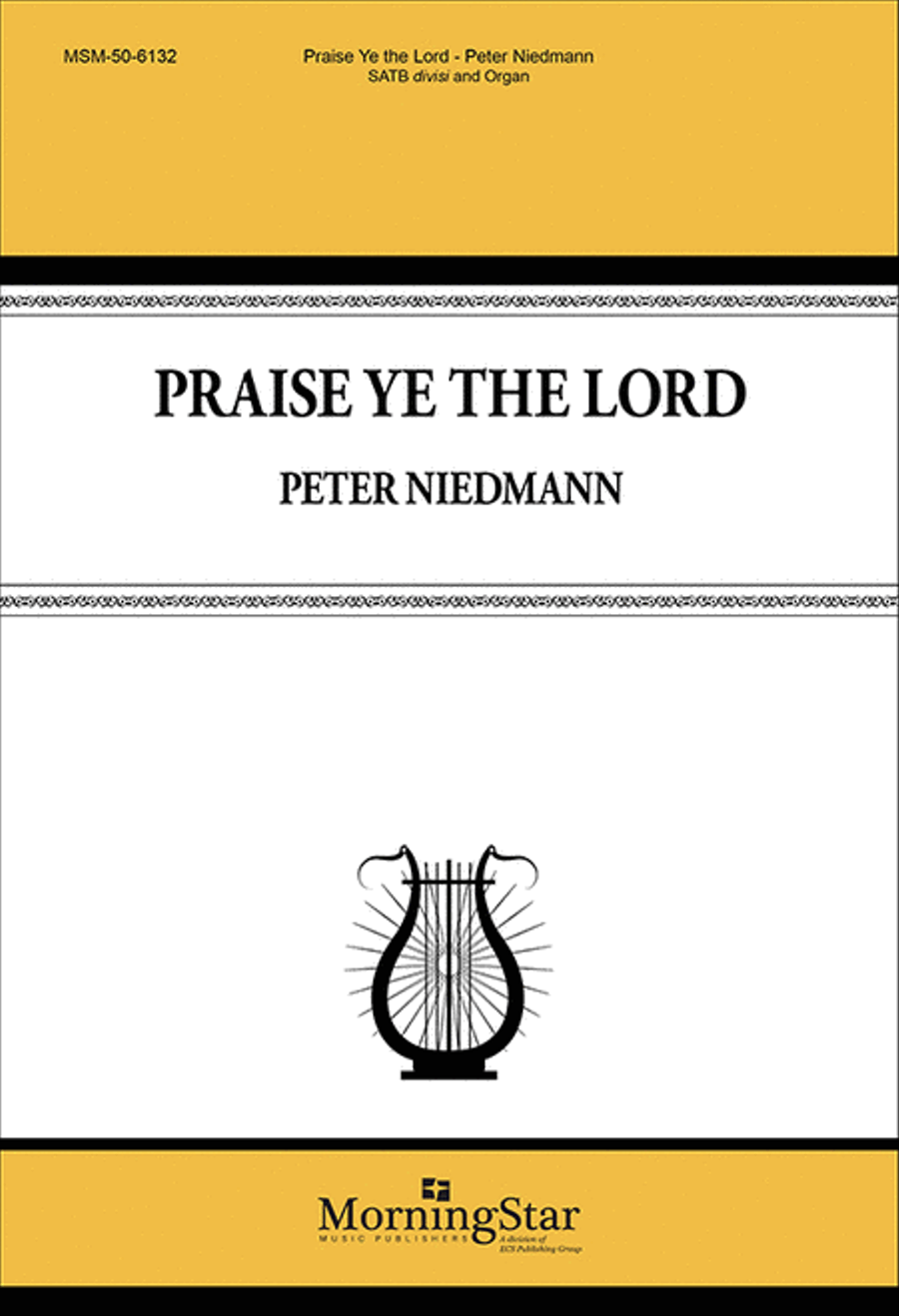 Praise Ye the Lord Divisi scores gallery preview page 1