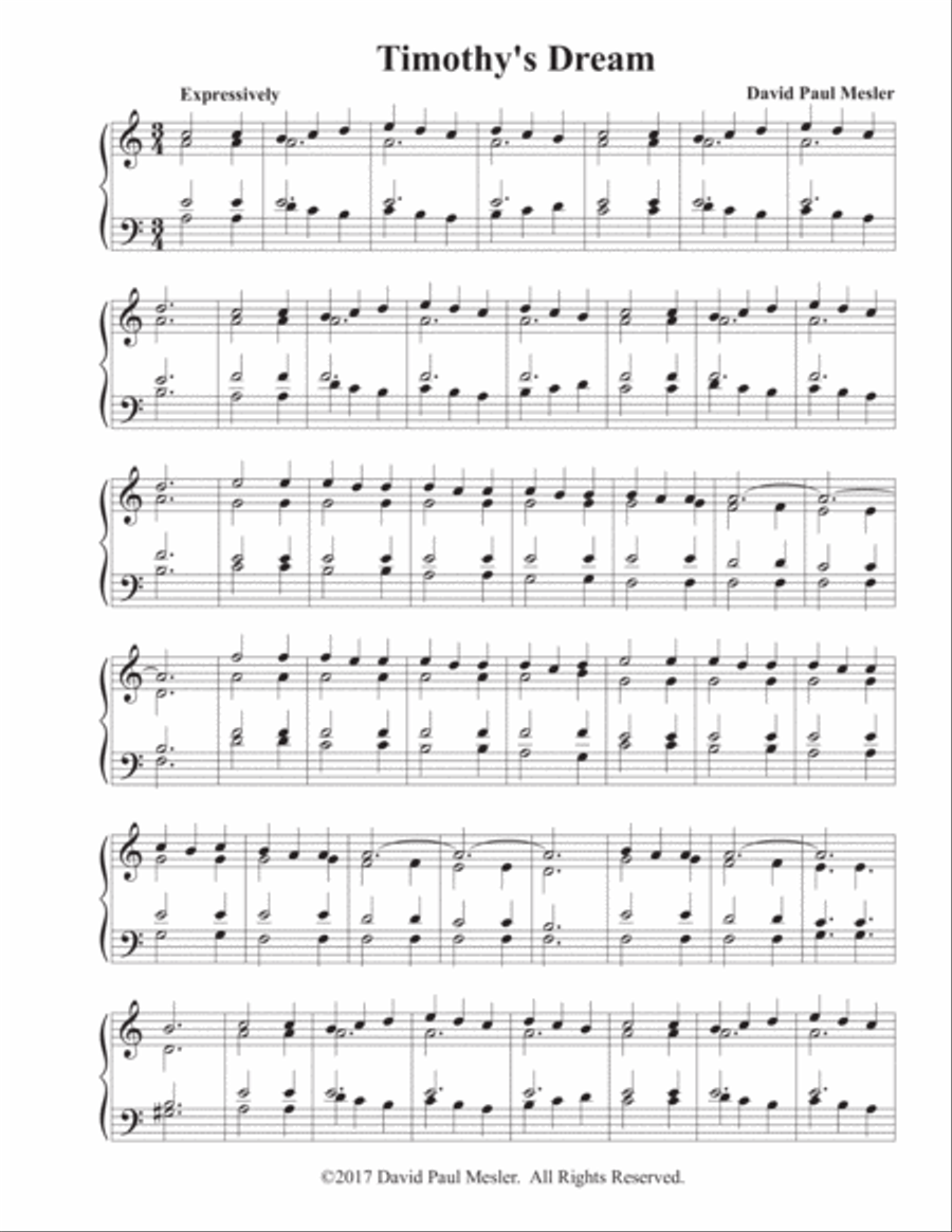 Timothy's Dream Piano Method scores gallery preview page 2