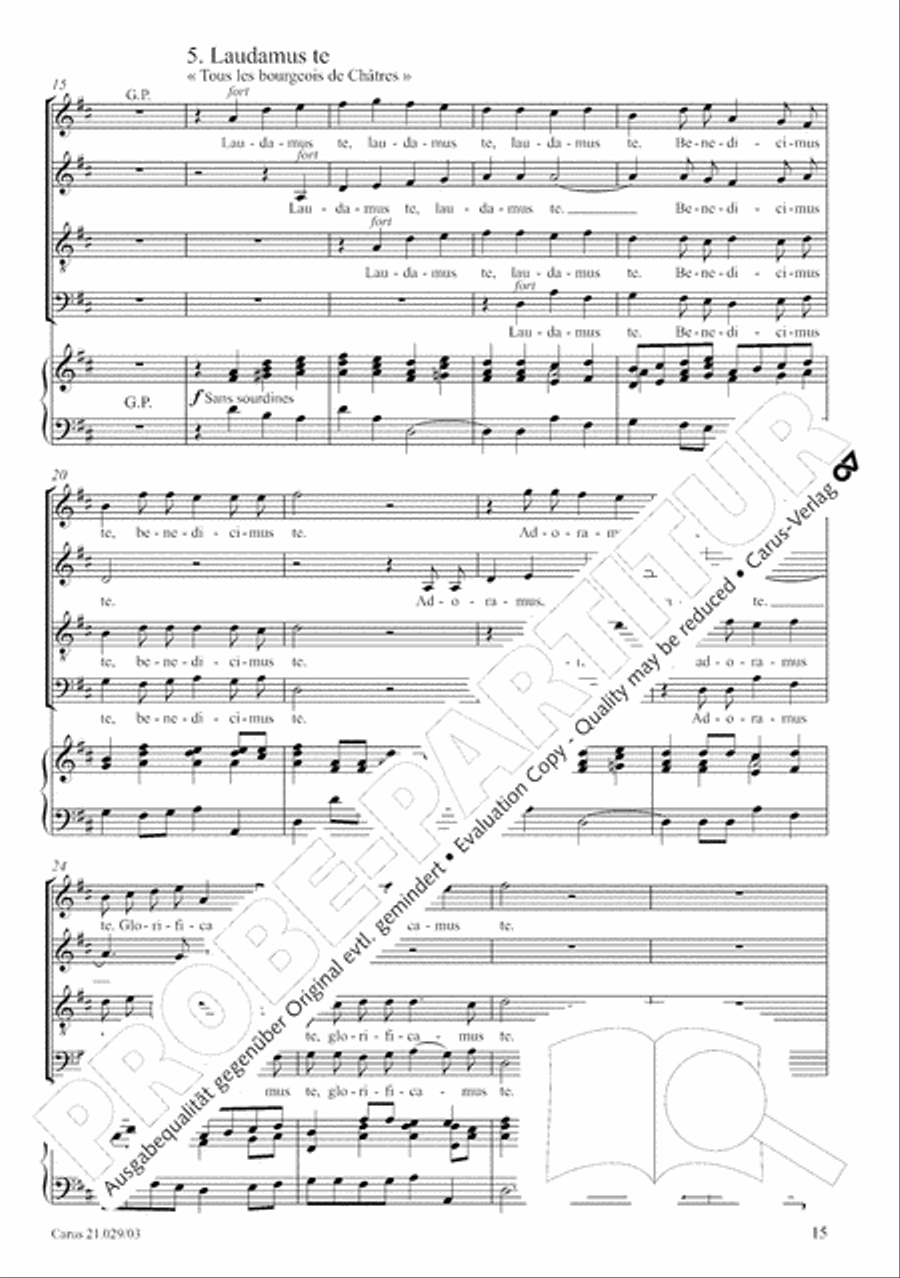 Messe de Minuit pour Noel TB scores gallery preview page 16