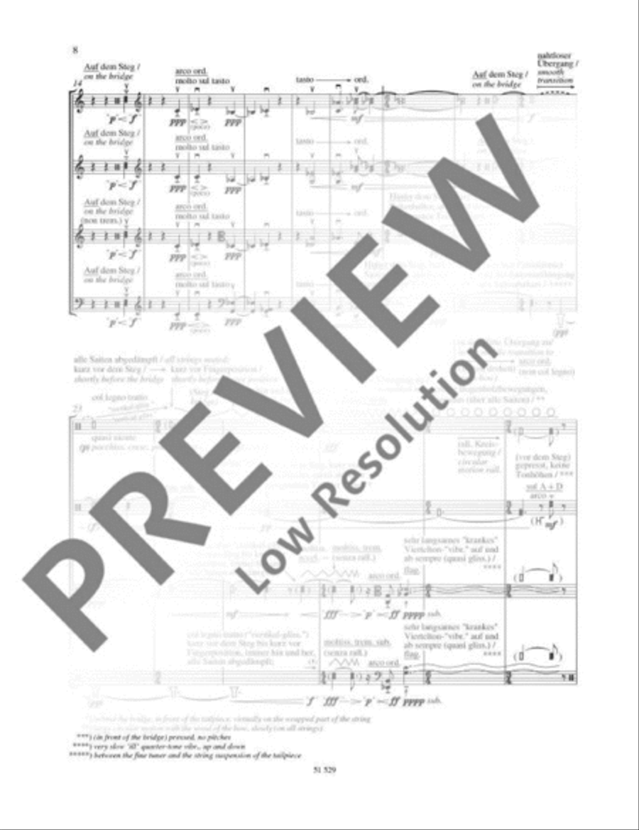 Chorale Quartet String Quartet scores gallery preview page 9