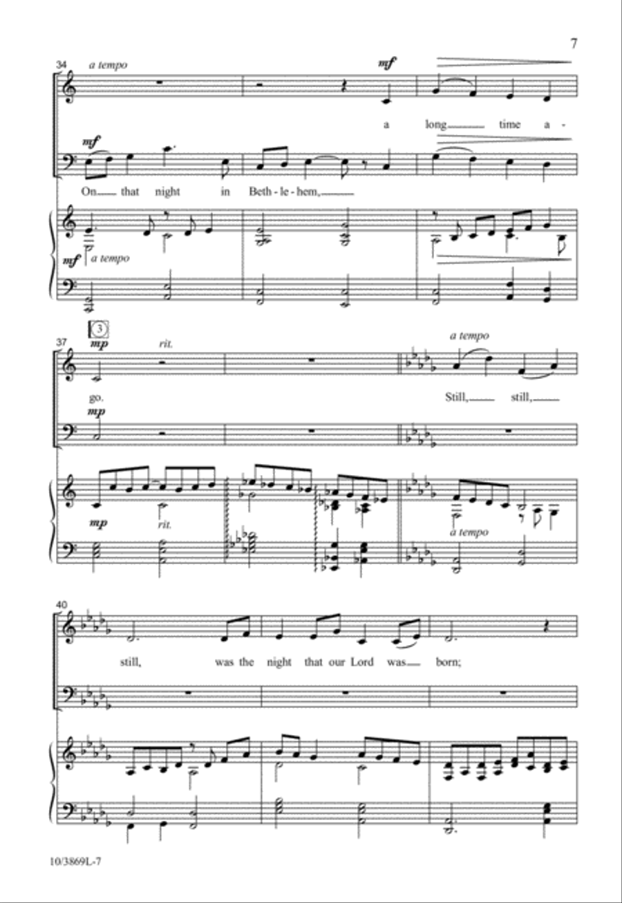 On that Night in Bethlehem 2-Part scores gallery preview page 7