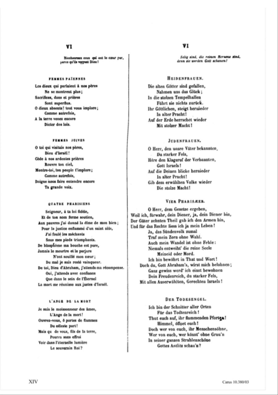 Les Beatitudes Choir scores gallery preview page 15