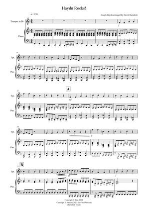 Haydn Rocks! for Trumpet and Piano