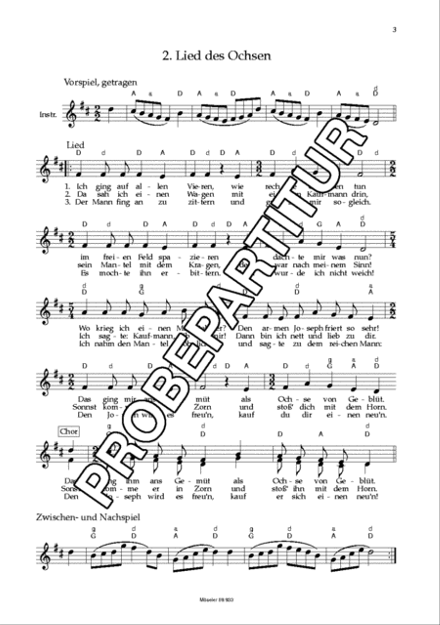 Tierlieder an der Krippe Tierlieder an der Krippe Children's Choir scores gallery preview page 4