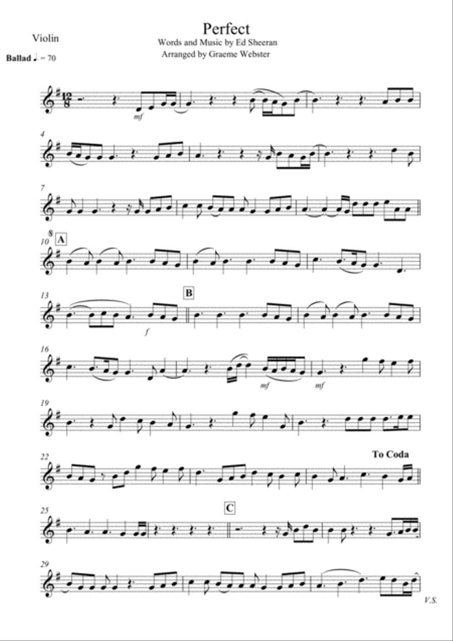 Perfect Perfect String Quartet scores gallery preview page 6