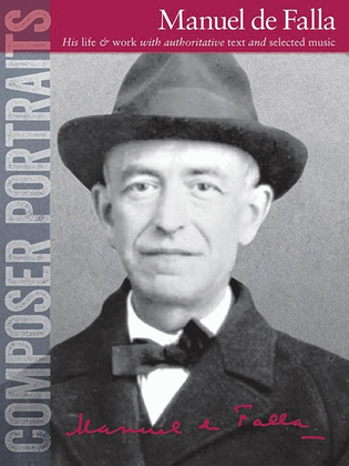Book cover for Composer Portraits: Manuel de Falla