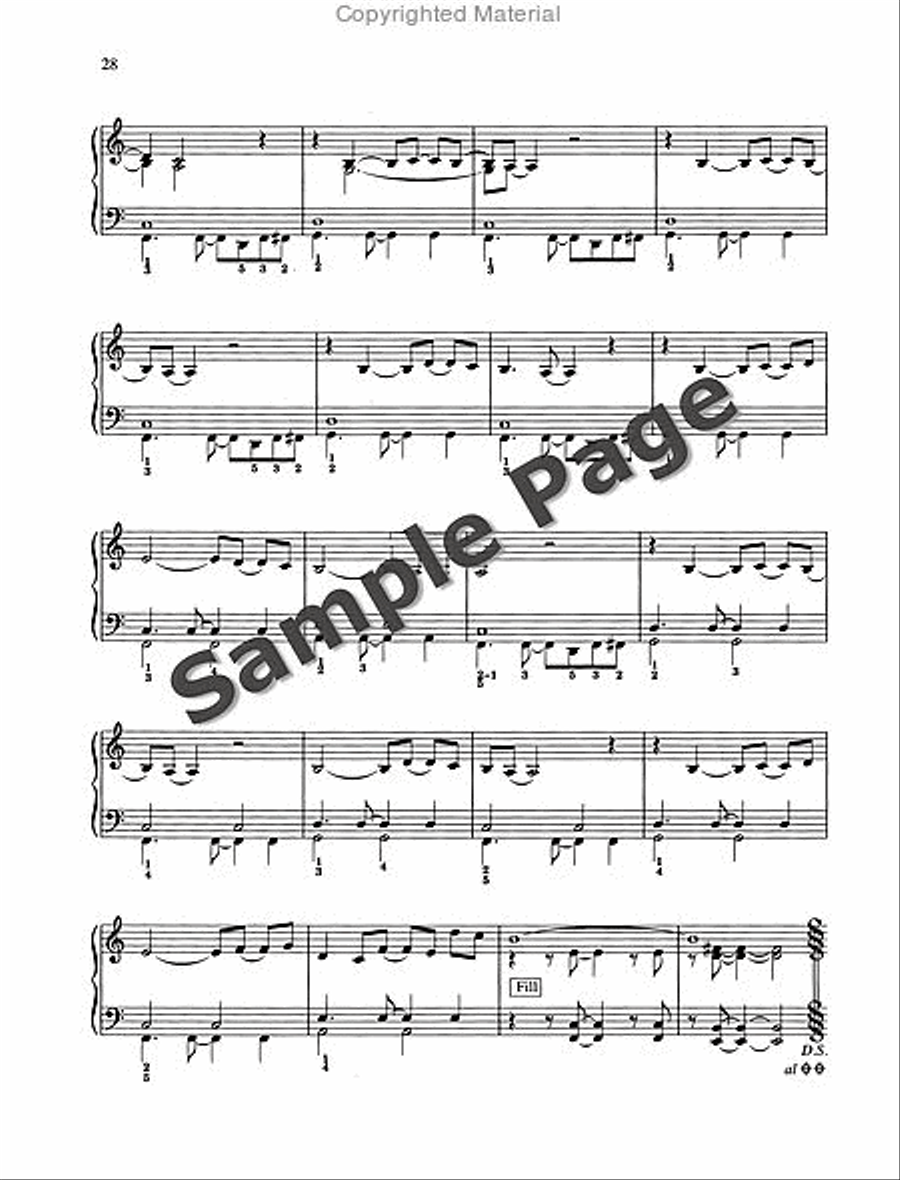 Keyboard On Stage Piano/cassette Piano scores gallery preview page 29