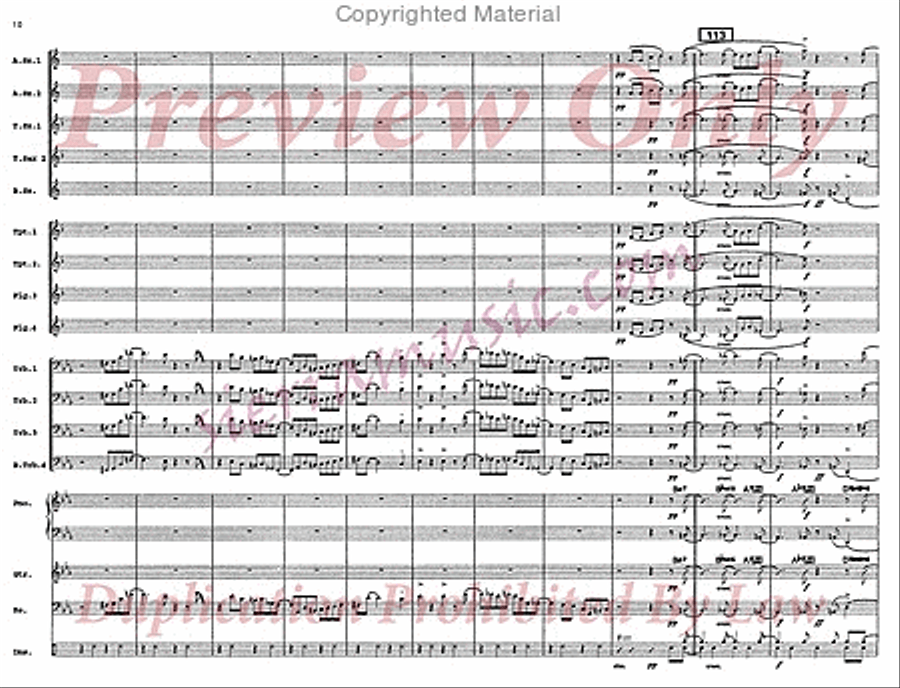 Work Song Jazz Ensemble scores gallery preview page 11