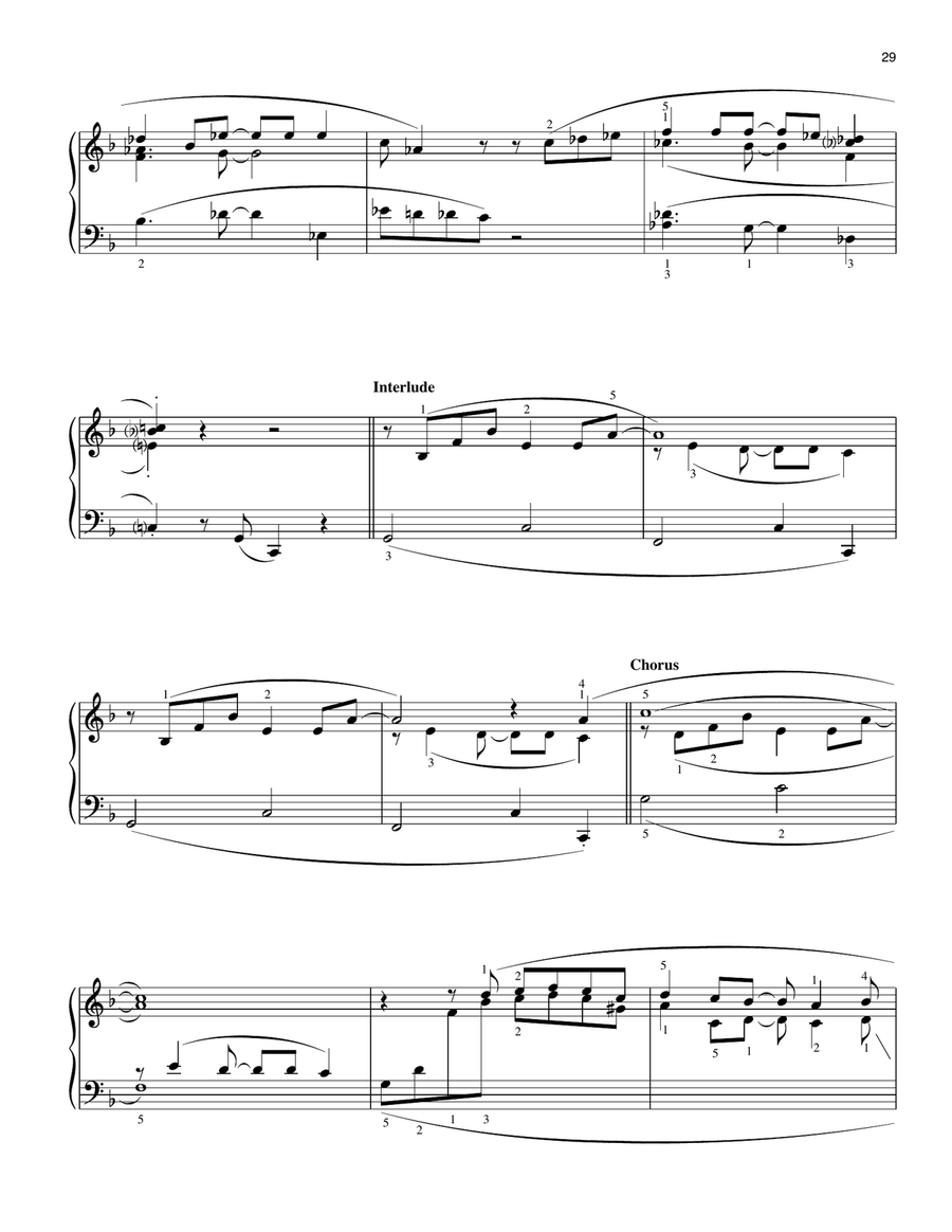 Adios Piano Solo scores gallery preview page 2