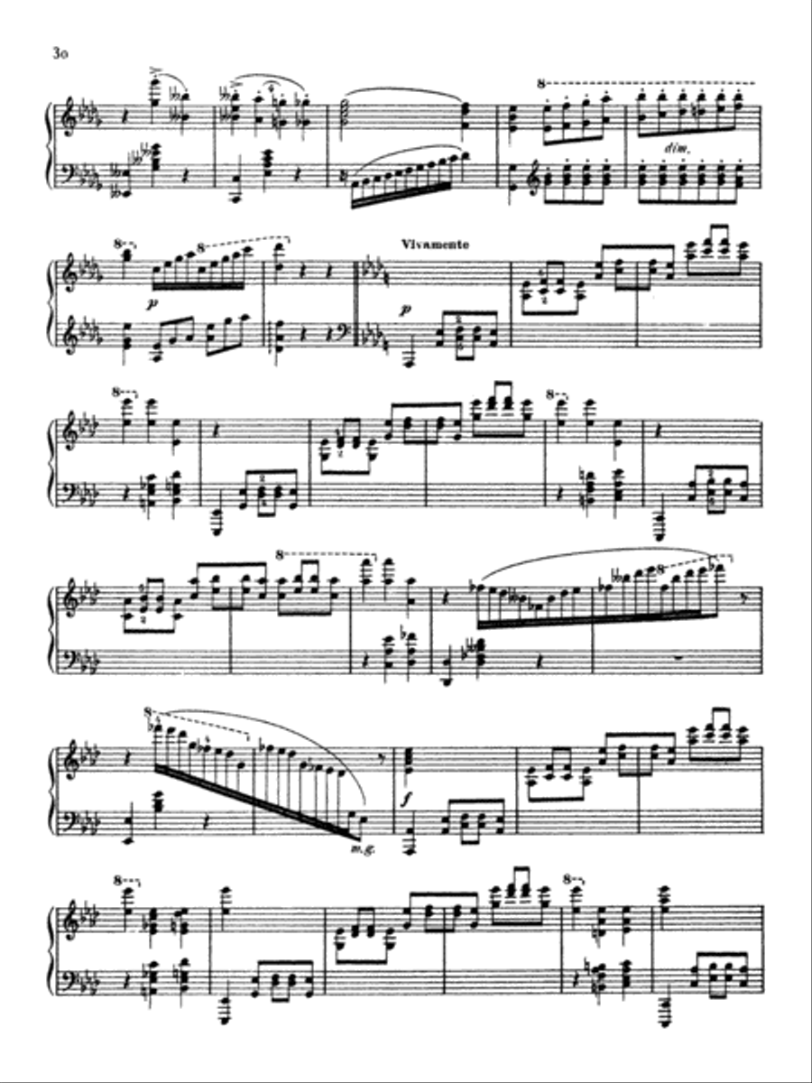 Saint-Saëns: Six Etudes, Op. 52 Piano Method scores gallery preview page 3