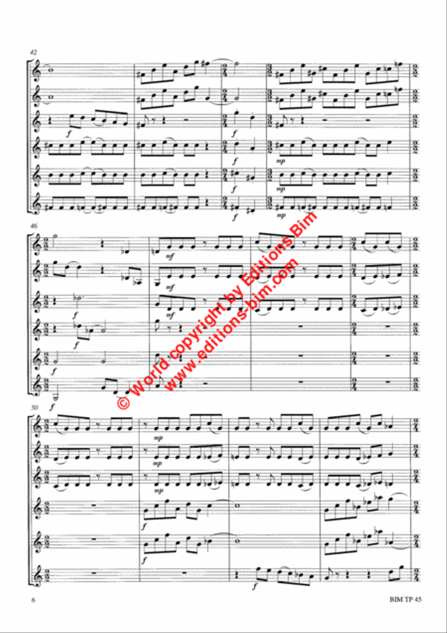 Suite Suite Trumpet scores gallery preview page 5