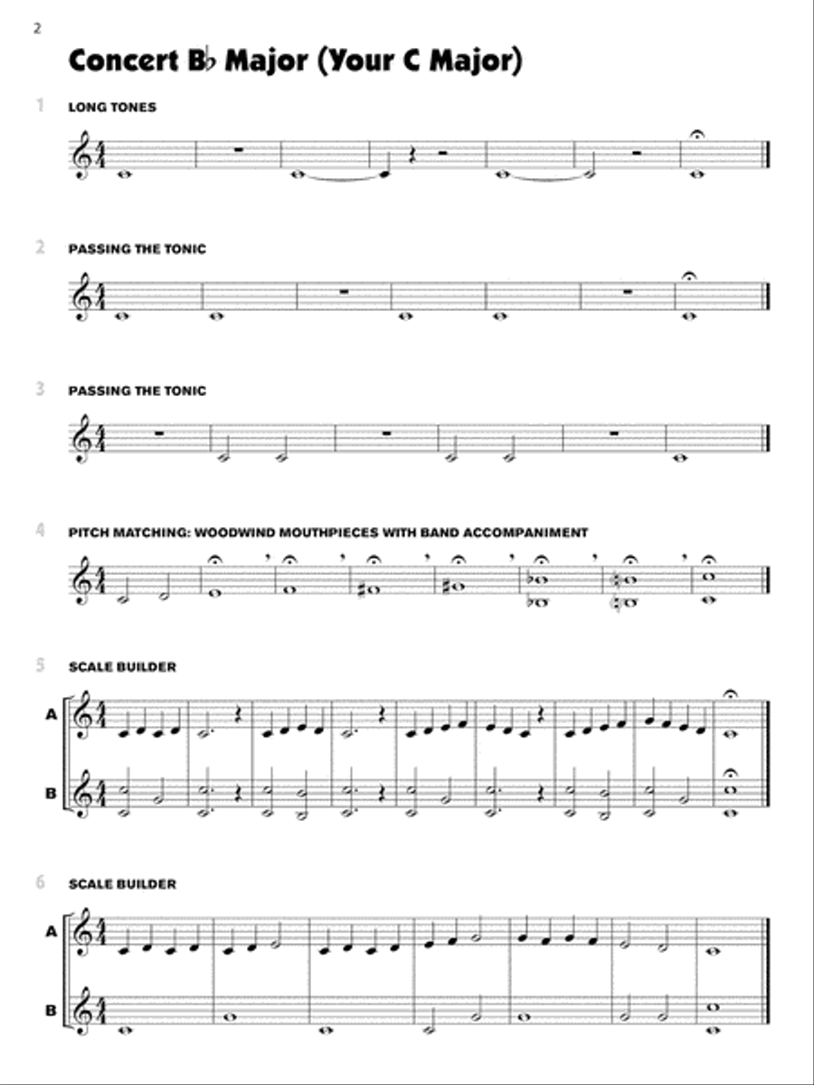 Sound Innovations for Concert Band -- Ensemble Development for Young Concert Band Concert Band Methods scores gallery preview page 3