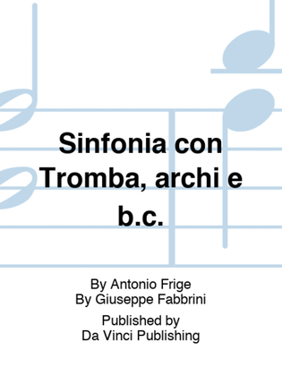 Sinfonia con Tromba, archi e b.c.