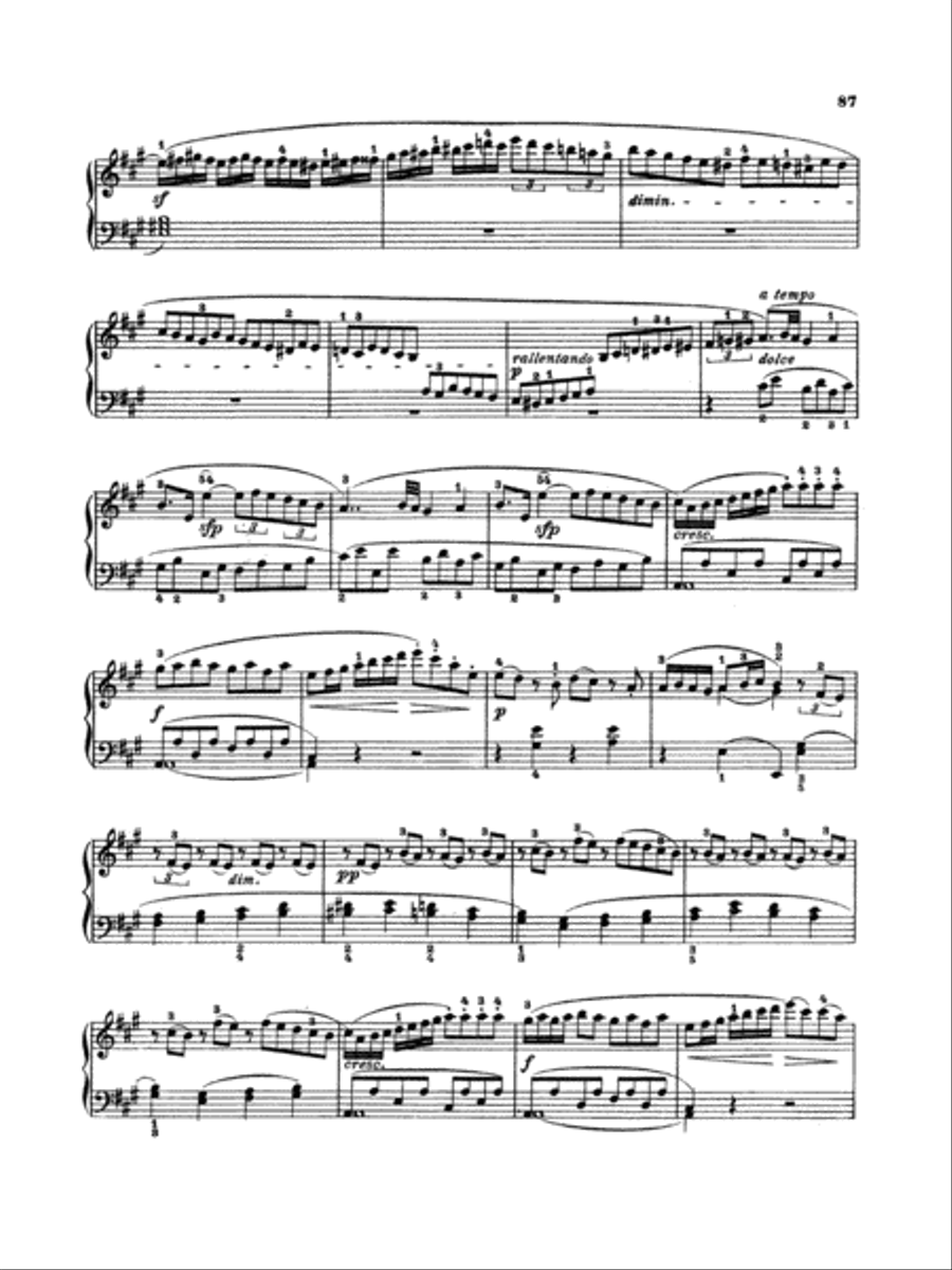 Clementi: Seven Sonatas (Volume I) Piano Solo scores gallery preview page 4
