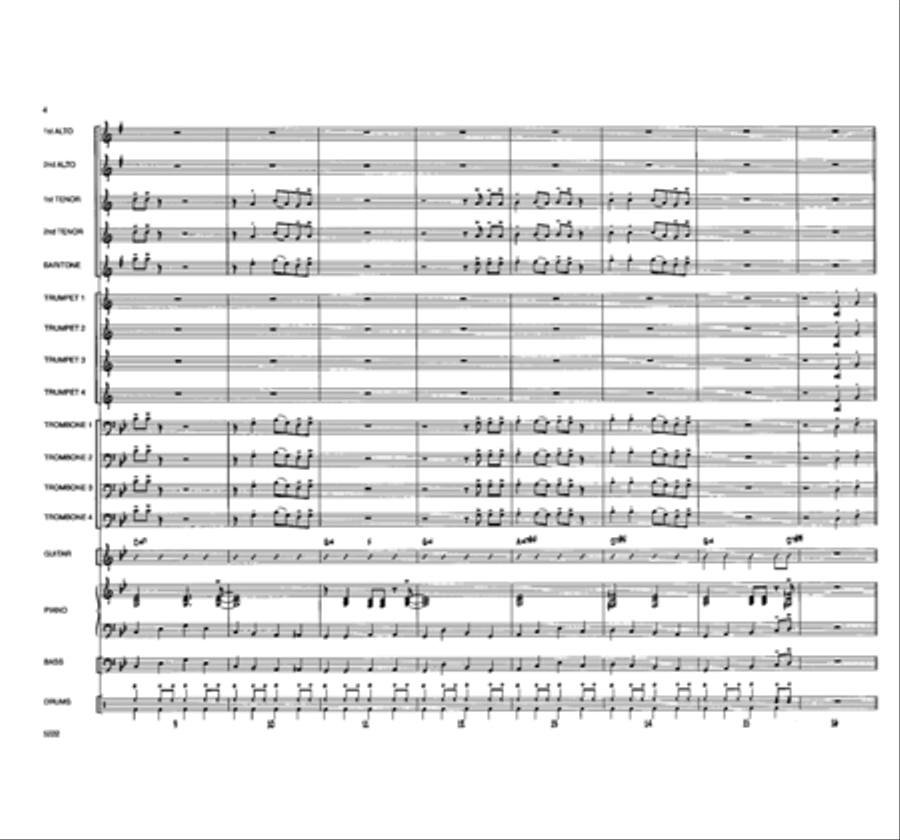 Are You Ready? Jazz Ensemble scores gallery preview page 3