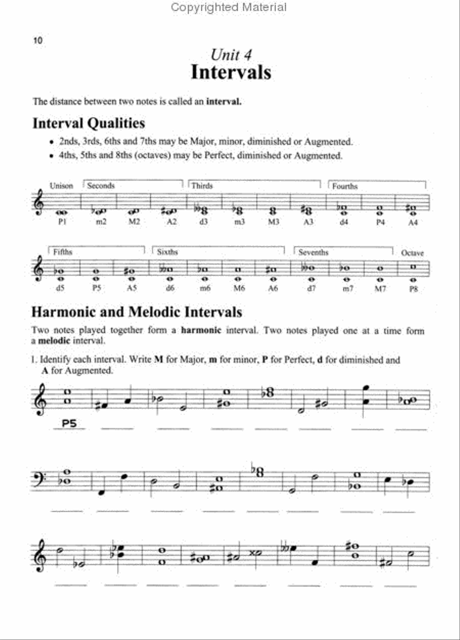 Fundamentals of Piano Theory - Level Nine