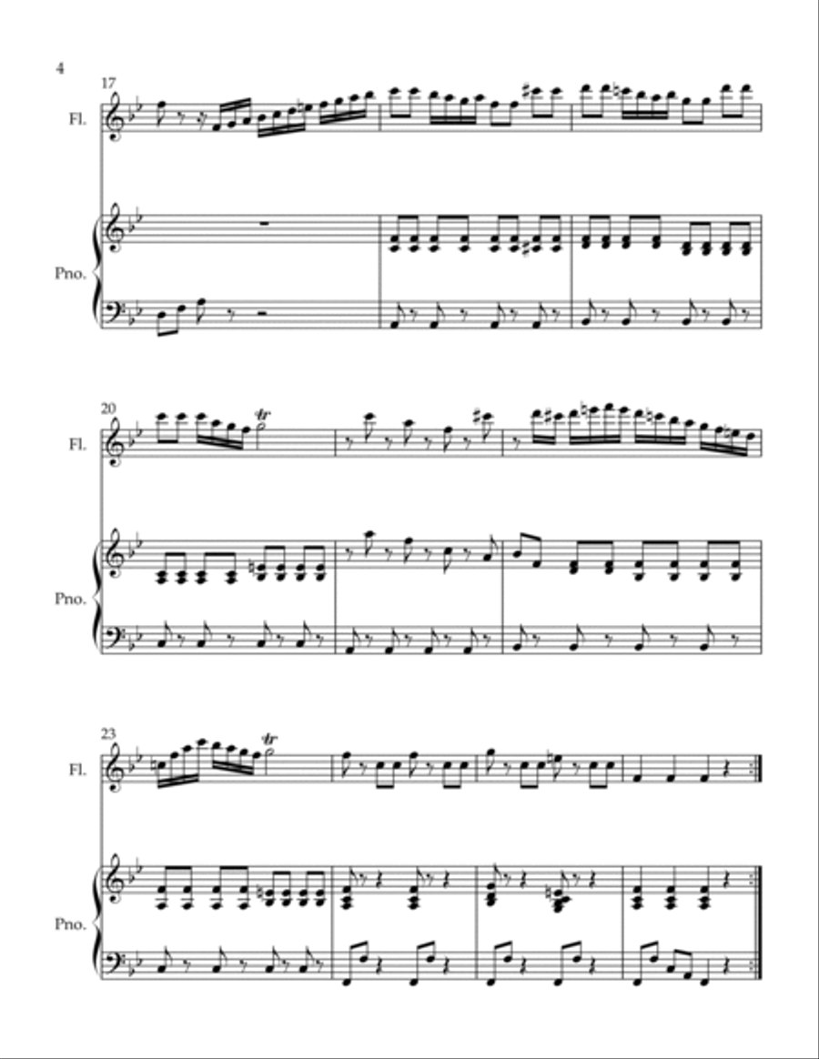 Spiritoso Flute Solo scores gallery preview page 4