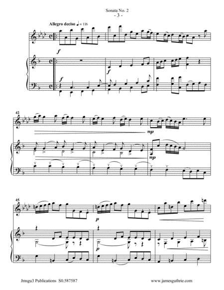 Vivaldi: Sonata No. 2 for Oboe d'Amore & Piano image number null