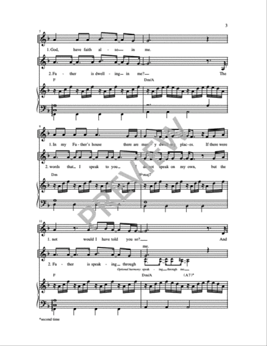 I Am the Way 3-Part scores gallery preview page 8