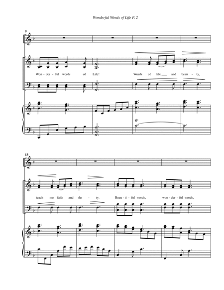 Wonderful Words of Life-- SATB/Piano/Violin.pdf image number null